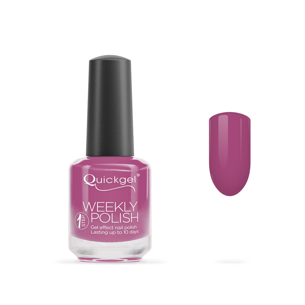 Quickgel No 850 - Fandango Violet Βερνίκι 15 ml - Weekly polish